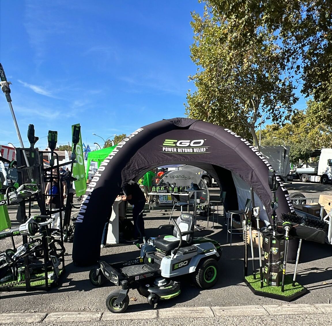 Presentamos las soluciones a batería de Ego Power+ en Municipalia 2025: sostenibilidad, potencia y tecnología Arc Lithium​